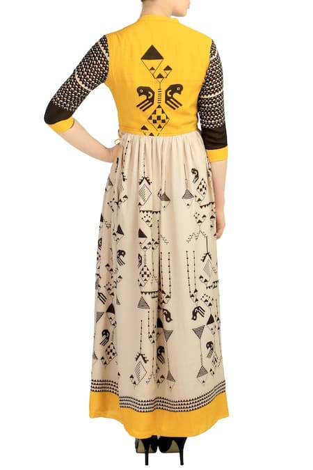 Soup By Sougat Paul Cotton Printed Dress 