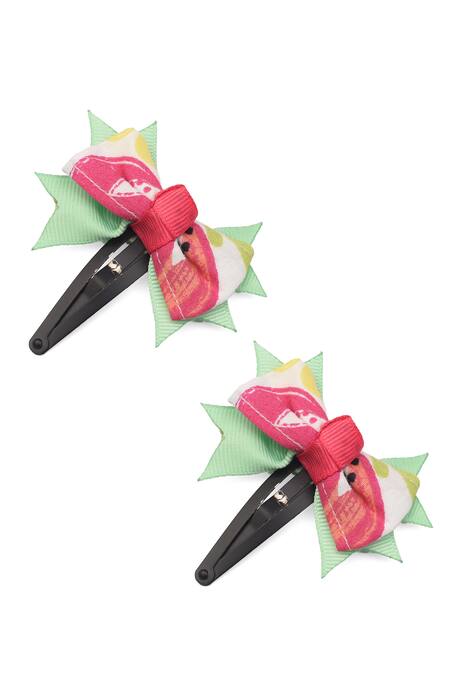 Shop_Ribbon Candy_Green Cotton Ruffles Tiered Dress_Online_at_Aza_Fashions