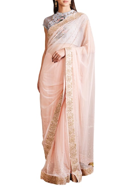 Sahil Kochhar Embellished Net Saree 