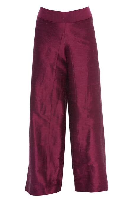 Shop_Manish Malhotra_Maroon Sequin Embroidered Anarkali Kurta Set._Online_at_Aza_Fashions