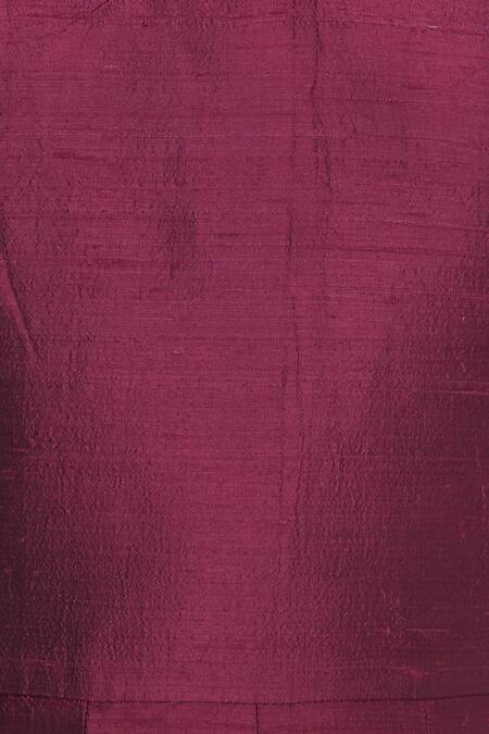 Manish Malhotra_Maroon Sequin Embroidered Anarkali Kurta Set._at_Aza_Fashions