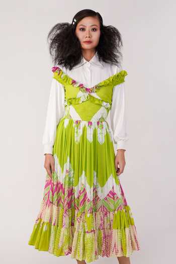 green frock and frill dress Hazel Green Floral Embellished Maxi Dress – Frock and Frill