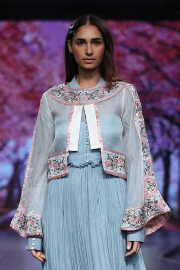 Buy Shruti Sancheti White Chiffon 