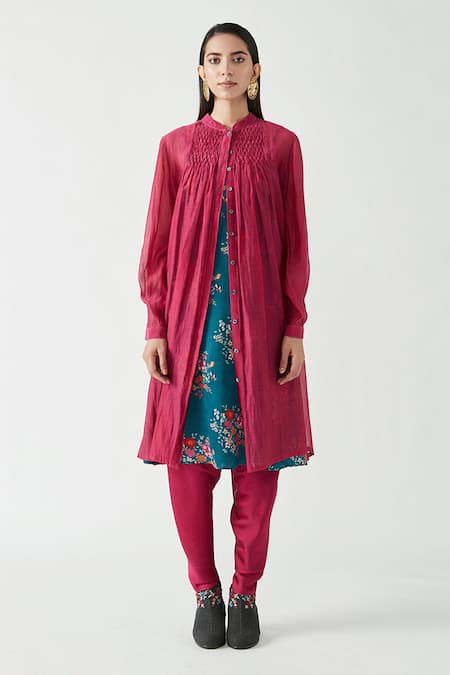 Payal Pratap Chrissy Smocking Tunic 