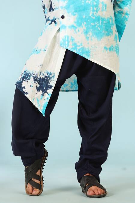 Buy Cute Couture Multi Color Cotton Abstract Print Kurta And Patiala Pant Set Online at Aza Fashions Buy_Cute Couture_Multi Color Cotton Abstract Print Kurta And Patiala Pant Set _Online_at_Aza_Fashions