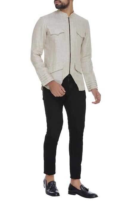 Barkha 'N' Sonzal Zippered jacket with pockets 