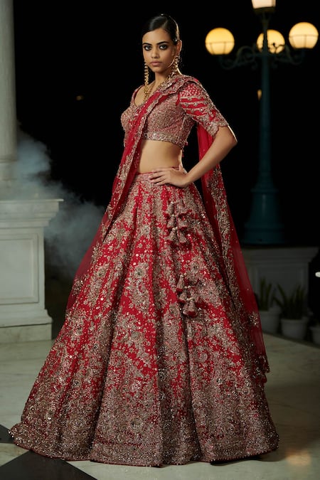 Dolly J Aaliyah Ombre Bridal Lehenga Set 