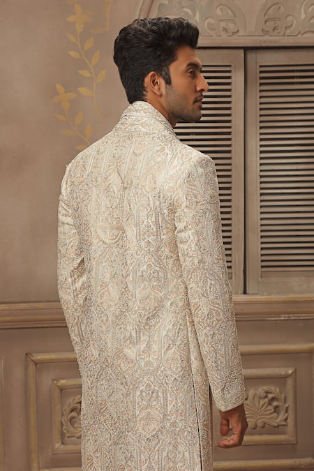 Vanshik Embroidered Sherwani Set 