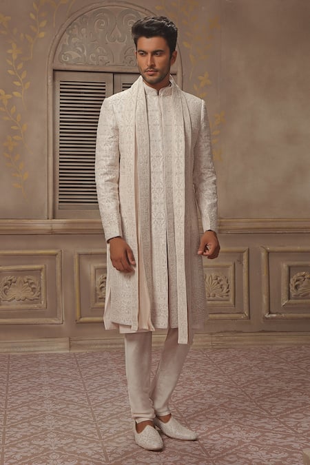 Vanshik Embroidered Sherwani Set 