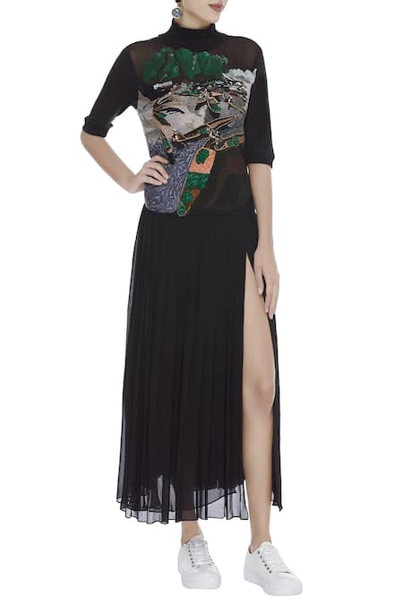 Huemn Embroidered Dress 