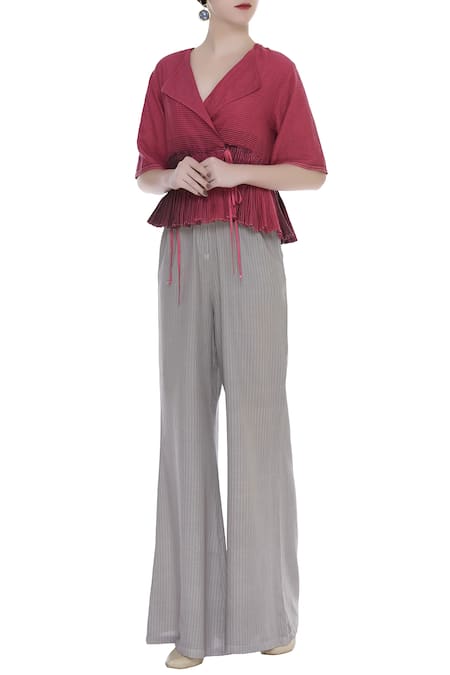Urvashi Kaur Organic Cotton Flared Pants 
