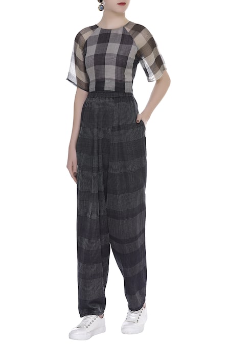 Urvashi Kaur Striped Organic Cotton Pants 