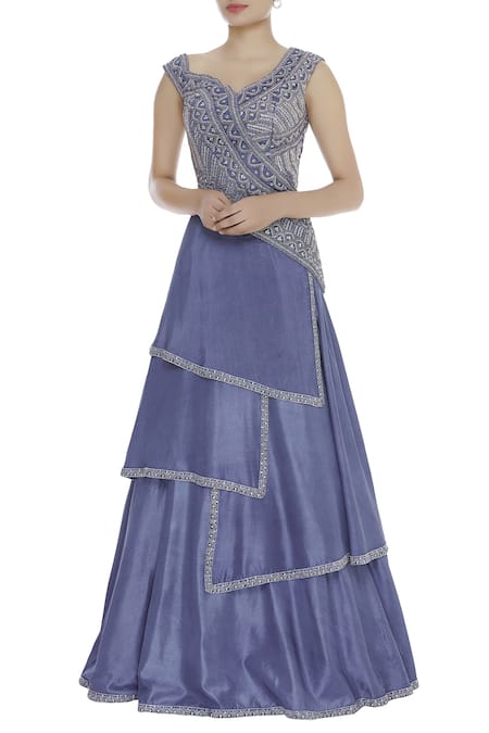 Buy Designer Women's Gowns for Reception | Aza Fashions