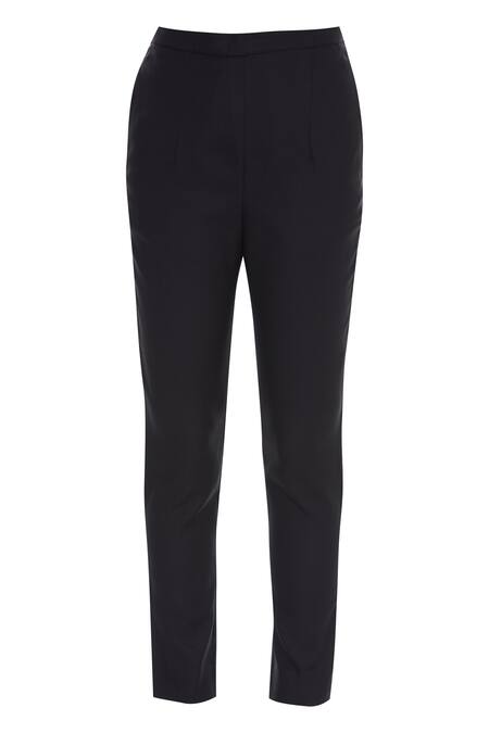 Shop_Neeta Lulla_Black Sequin Embroidered Anarkali Set_Online_at_Aza_Fashions