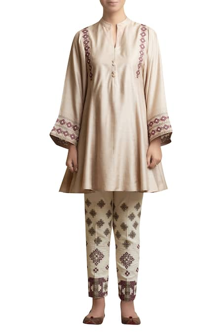 Sue Mue Handloom Cotton Kurta Set 