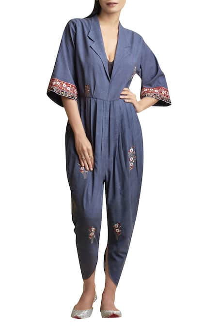 Sue Mue Handloom Cotton Jumpsuit 