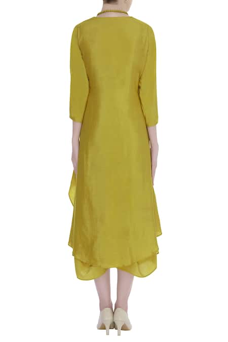 Bohame Draped Midi Dress  