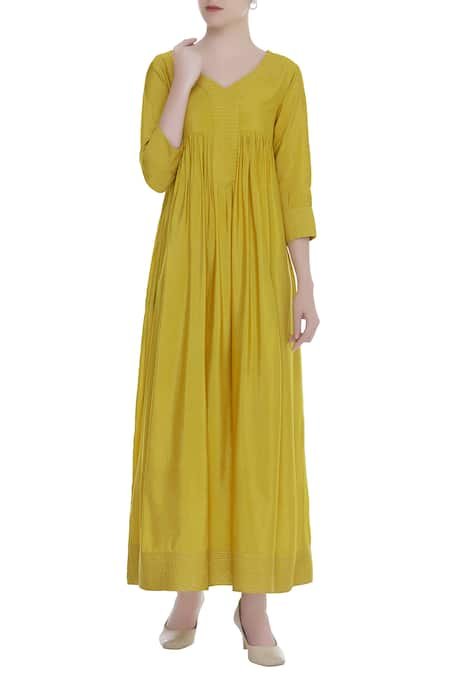 Bohame Silk Maxi Dress 