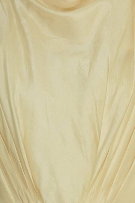 Sva By Sonam & Paras Modi Yellow Embroidery Round Kurta Set at Aza Fashions Sva By Sonam & Paras Modi_Yellow Embroidery Round Kurta Set_at_Aza_Fashions