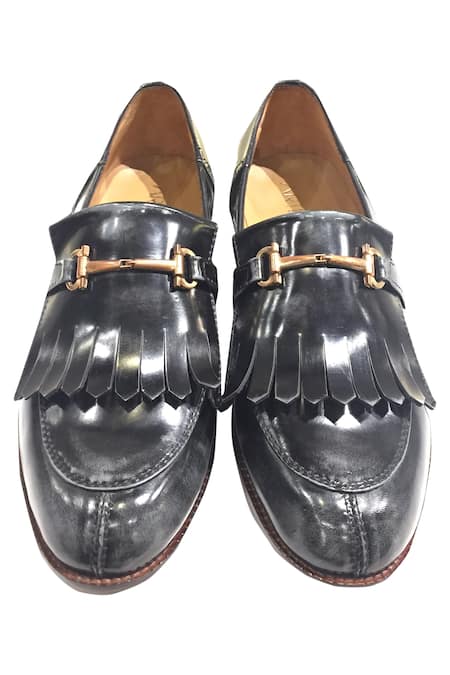 Artimen Leather Tassel Loafers 
