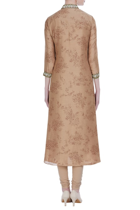 Manasi Sengupta Printed kurta with churidar 