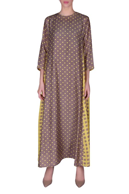 Nautanky Printed Maxi Dress 