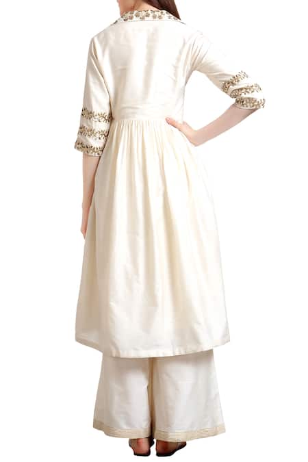 Ranian Embellished kurta palazzo set 