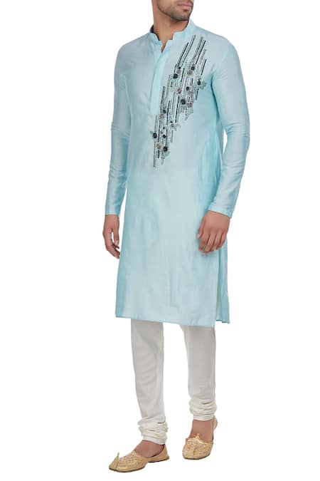 DiyaRajvvir Abstract detailed kurta  