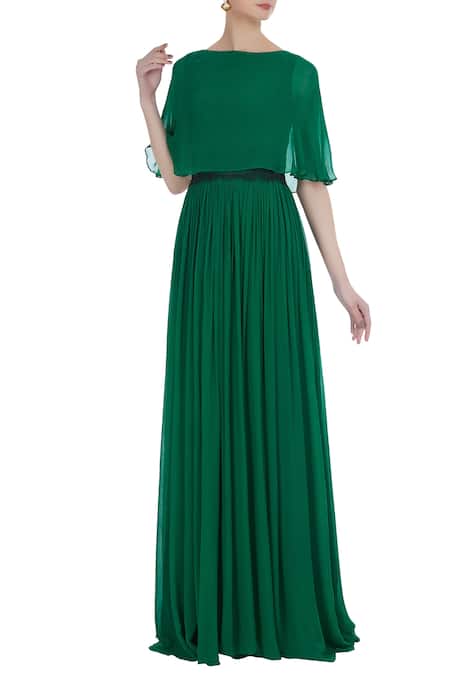 Swatee Singh Pleated Gown 