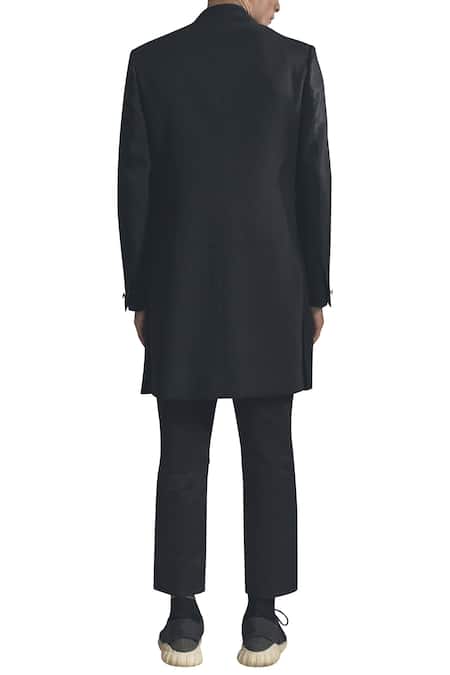 Antar Agni Long jacket with side slit 