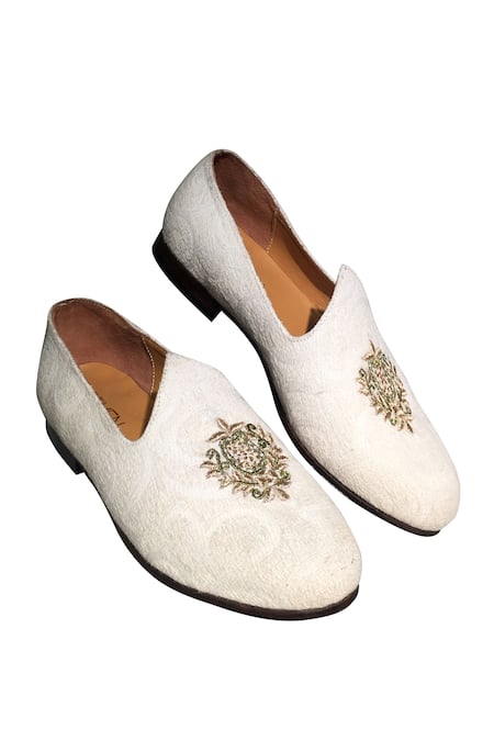 Artimen Handcrafted Embroidered Loafers 