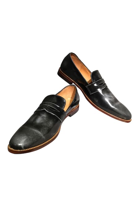 Artimen Leather D-Monk Loafers 