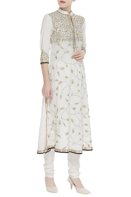 Nazar by Indu Embroidered Long Kurta 