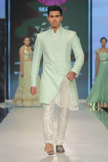 Nivedita Saboo Indo Western Jacket Churidar Set 