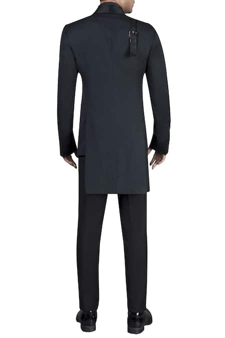 Nivedita Saboo Asymmetric Jacket Trouser Set 