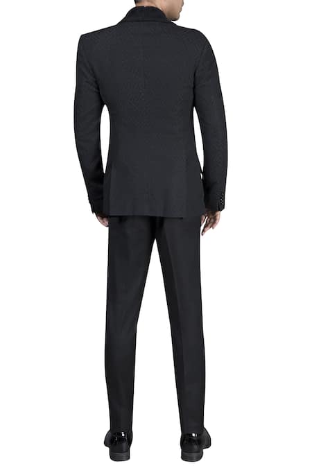 Nivedita Saboo Textured Suit & Pant Set 