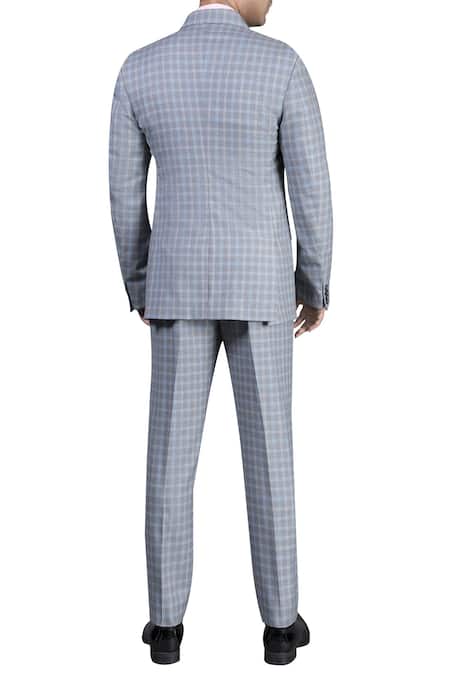 Nivedita Saboo Checkered Tuxedo Set 