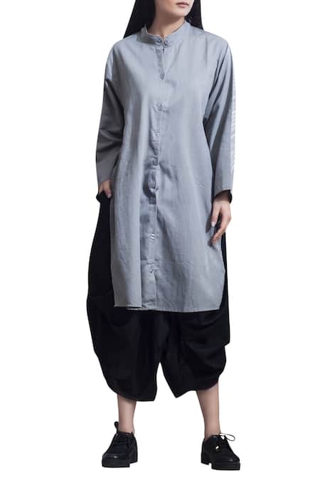 Bohame Loose fit  asymmetric tunic 