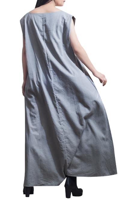 Bohame Flared tunic with utility pockets 