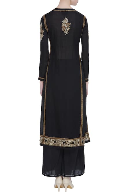 House Of Kotwara Chikankari Anarkali Set 