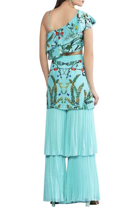 Limerick By Abirr N' Nanki Printed sharara pants 