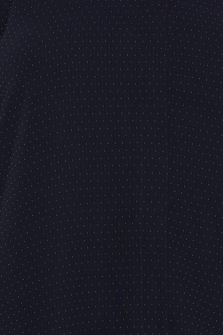 Deme By Gabriella_Blue Asymmetric One Shoulder Dress_at_Aza_Fashions