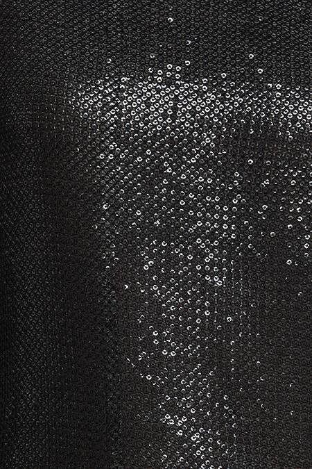 Deme By Gabriella_Black Asymmetric One Shoulder Dress_at_Aza_Fashions