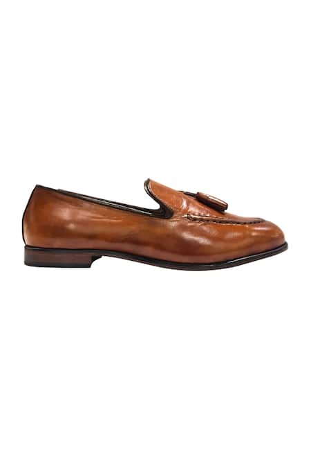 Artimen Handcrafted Leather Tassel Loafers 