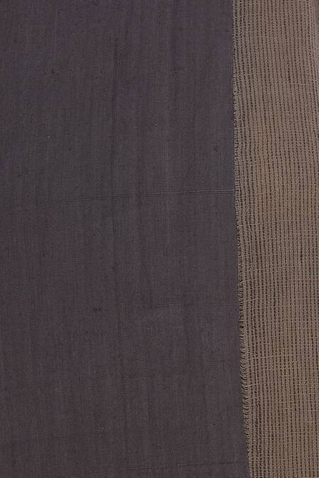 Urvashi Kaur Beige Cotton Round Neck Color-block Sleeveless Maxi Dress at Aza Fashions Urvashi Kaur_Beige Cotton Round Neck Color-block Sleeveless Maxi Dress _at_Aza_Fashions