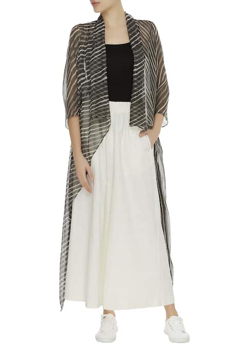 Urvashi Kaur Leheriya Tie-Dye Front Open Jacket 