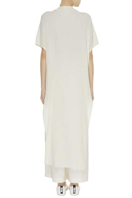 Urvashi Kaur Crinkle Cotton Tunic 