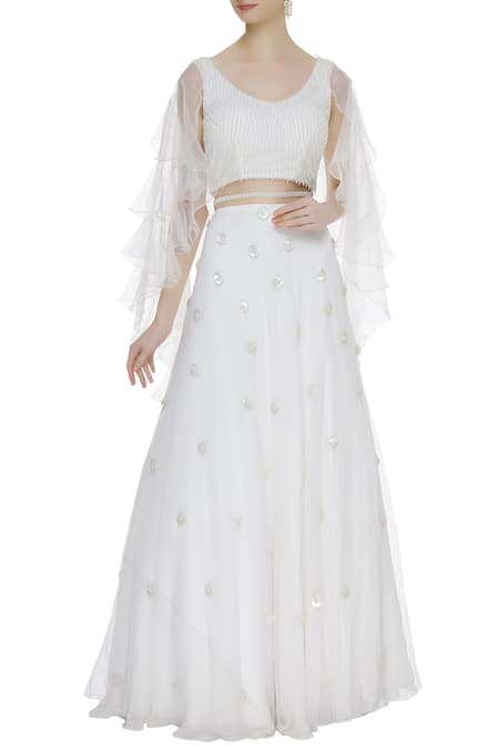 Arpan Vohra Embroidered Lehenga Set 