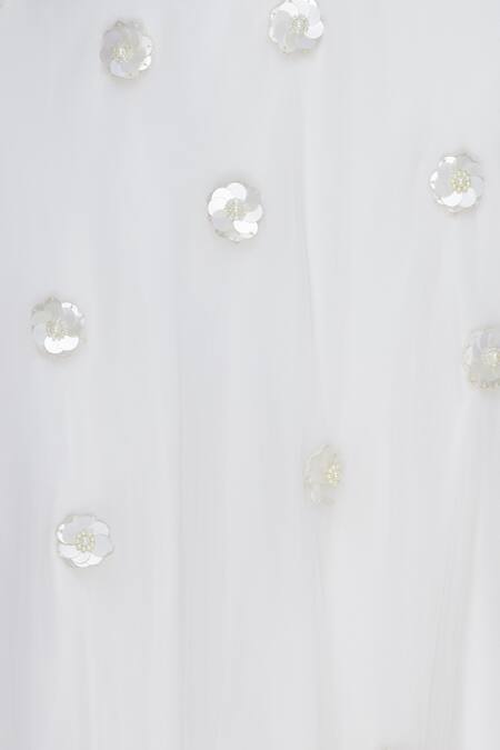 Shop_Arpan Vohra_Off White Organza Round Embroidered Lehenga Set _Online_at_Aza_Fashions