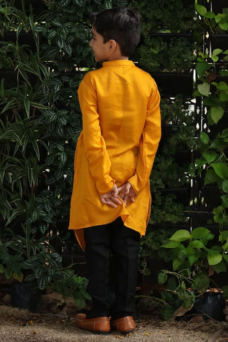 Kirti Agarwal - Pret N Couture Cowl pleated kurta with churidar 